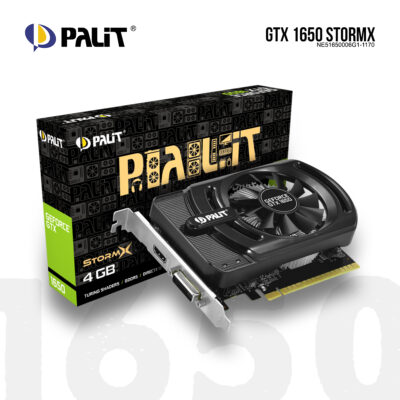 ვიდეობარათი PALIT NE51650006G1-1170 GTX 1650 STORMX 4GB 128BIT