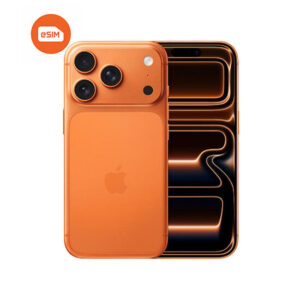 apple iphone 17 pro e sim only | 256gb cosmic orange